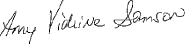 -s- AMY VIDRINE SAMSON